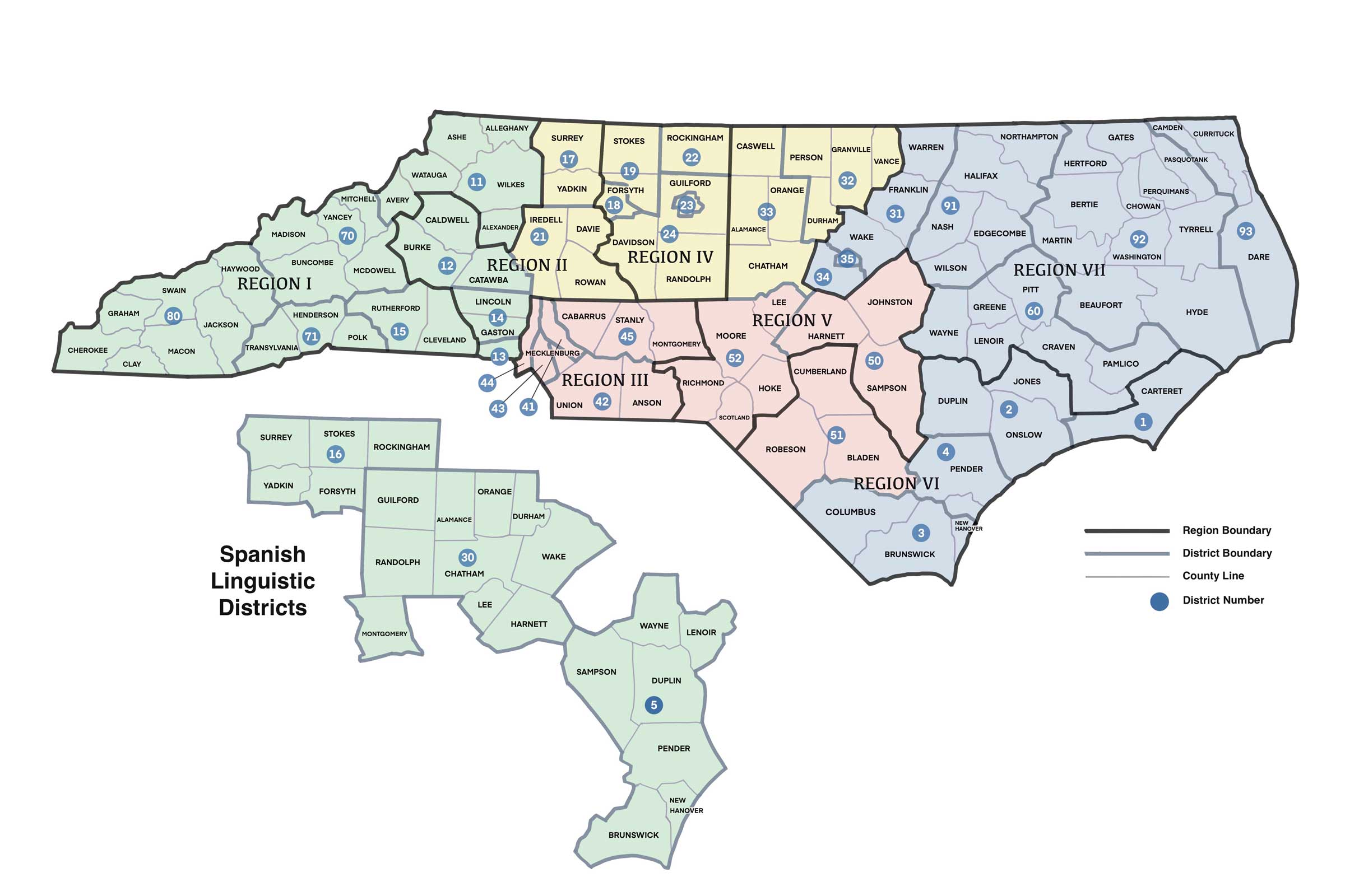 Area 51 Regions and Districts Map